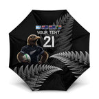 New Zealand Rugby Custom Umbrella Glory Be To Black Silver-fern - Aussie Hoodie