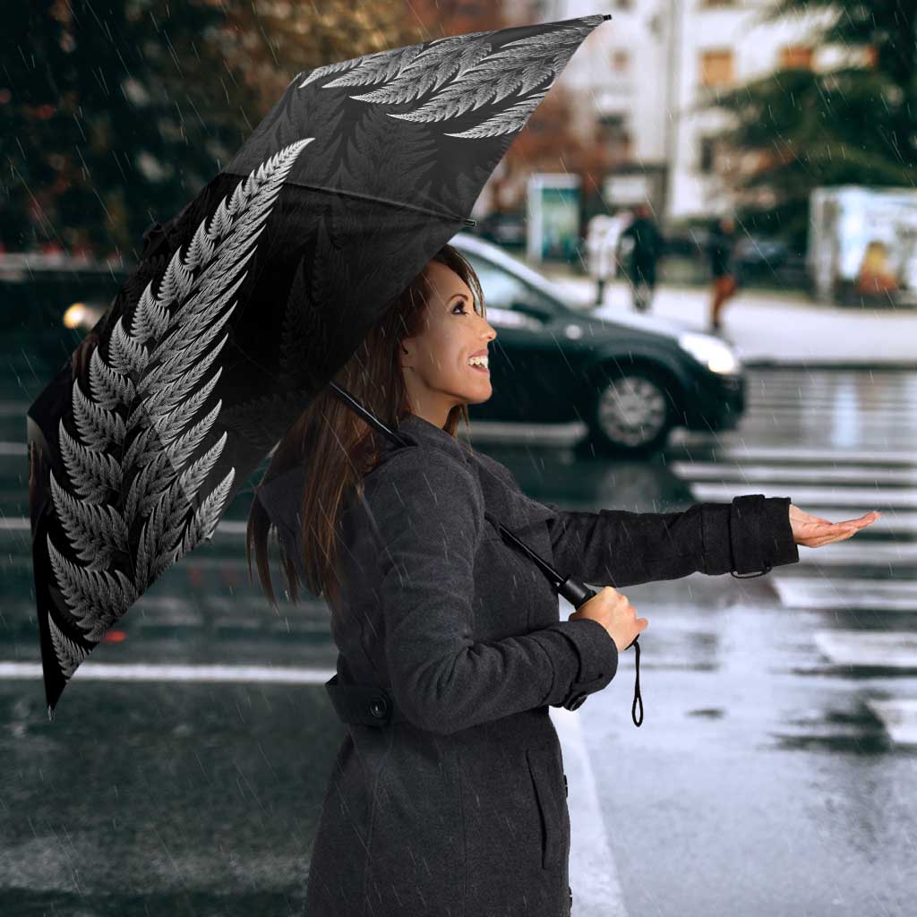 New Zealand Rugby Custom Umbrella Glory Be To Black Silver-fern - Aussie Hoodie
