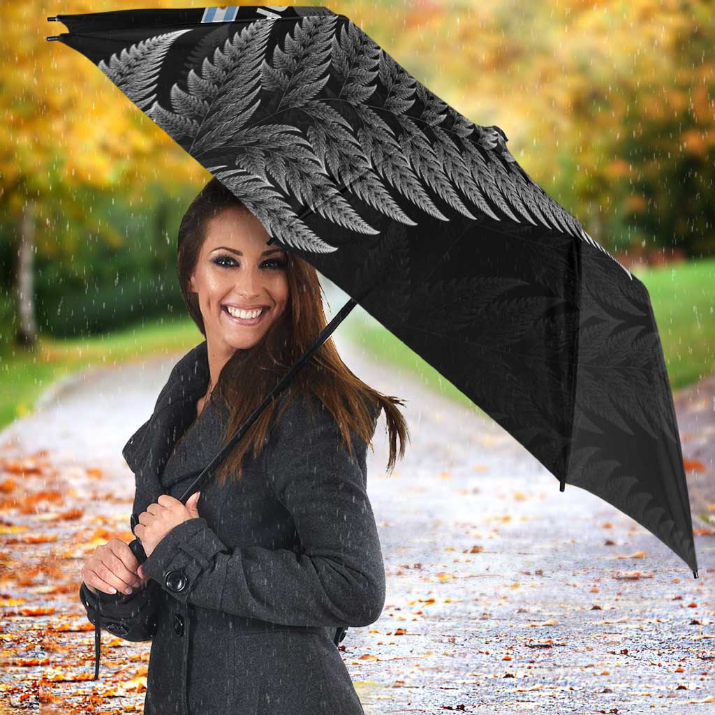 New Zealand Rugby Custom Umbrella Glory Be To Black Silver-fern - Aussie Hoodie