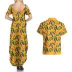 aussie-matildas-couples-matching-summer-maxi-dress-and-hawaiian-shirt-football-australia-2023-silver-princess-unique