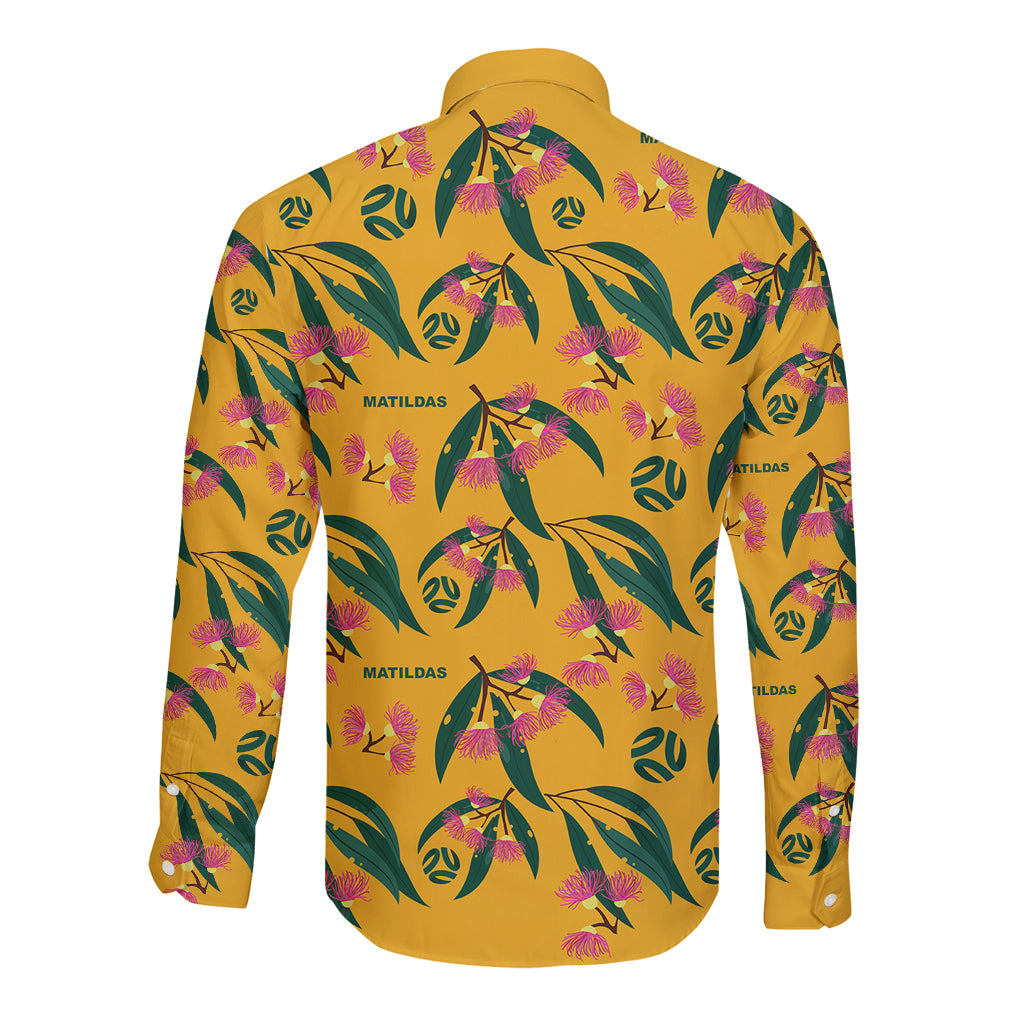 aussie-matildas-long-sleeve-button-shirt-football-australia-2023-silver-princess-unique