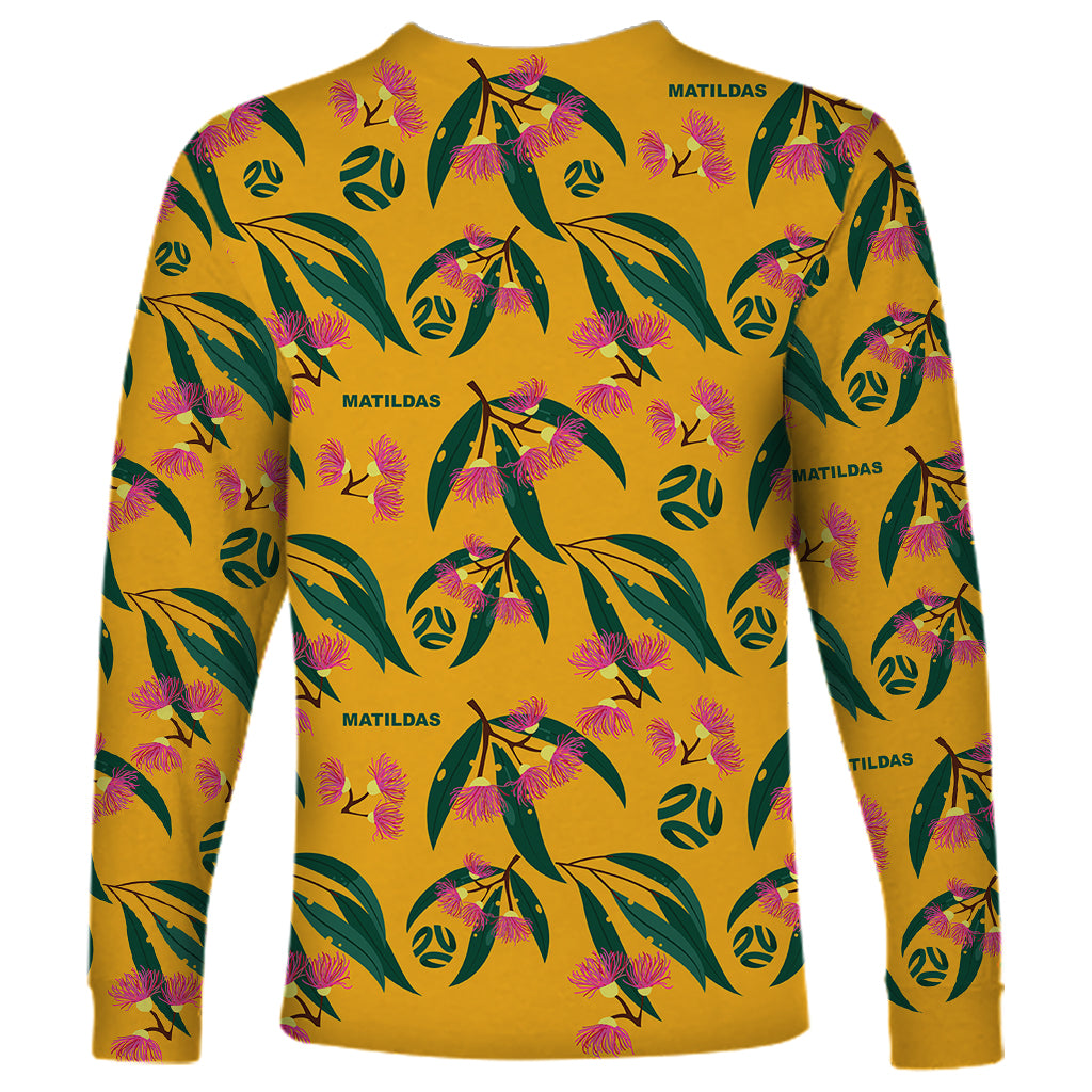 aussie-matildas-long-sleeve-shirt-football-australia-2023-silver-princess-unique