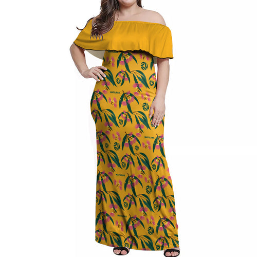 aussie-matildas-off-shoulder-maxi-dress-football-australia-2023-silver-princess-unique