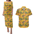 custom-aussie-matildas-couples-matching-puletasi-dress-and-hawaiian-shirt-football-australia-2023-silver-princess-unique
