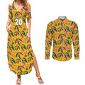 custom-aussie-matildas-couples-matching-summer-maxi-dress-and-long-sleeve-button-shirts-football-australia-2023-silver-princess-unique