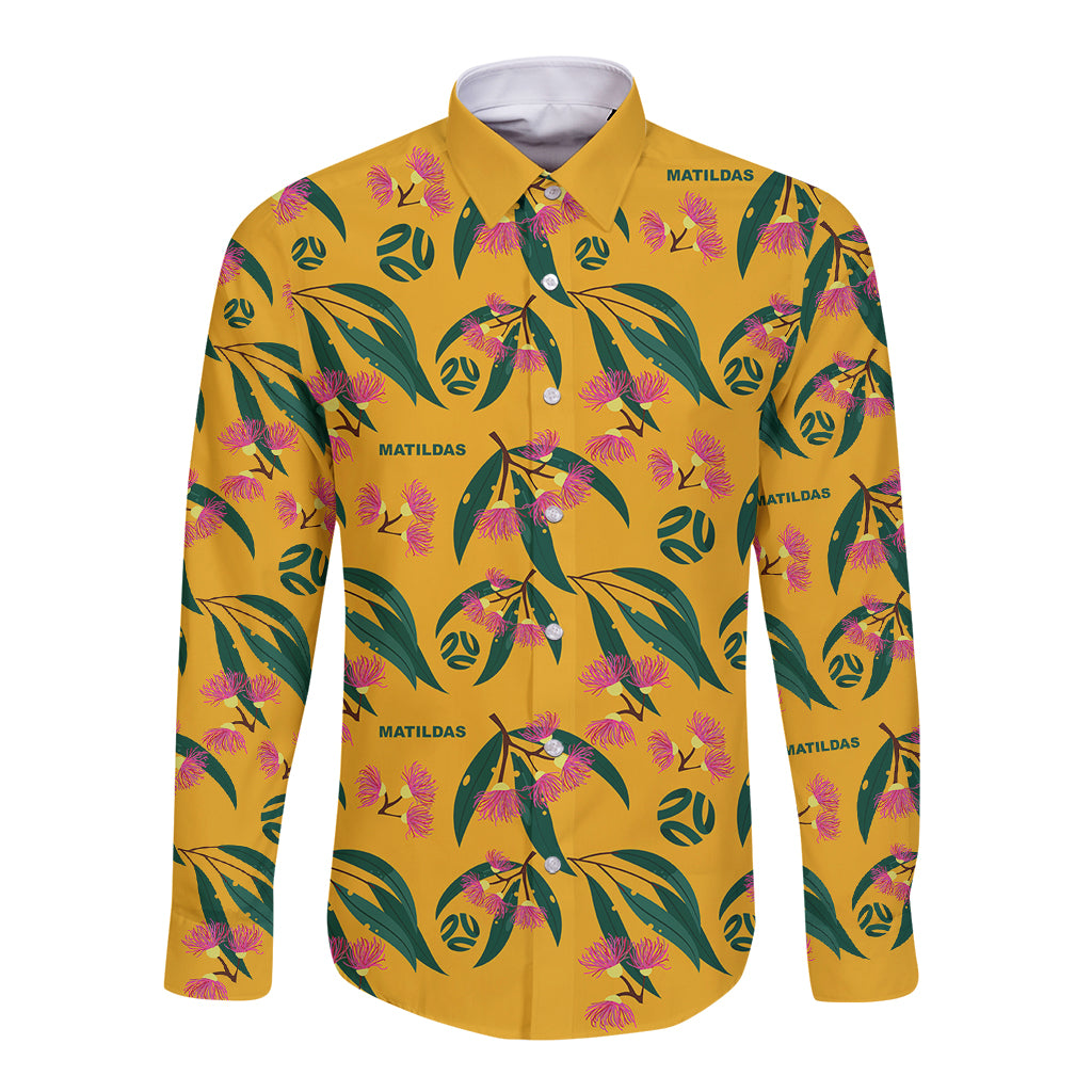 custom-aussie-matildas-long-sleeve-button-shirt-football-australia-2023-silver-princess-unique