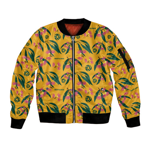custom-aussie-matildas-sleeve-zip-bomber-jacket-football-australia-2023-silver-princess-unique