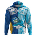 NRL Shark Combine Eels Rugby Hoodie Sporty Style LT9