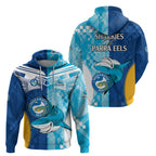 NRL Shark Combine Eels Rugby Hoodie Sporty Style LT9