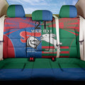 Custom Knights and Rabbitohs Rugby Back Car Seat Cover Sporty Style