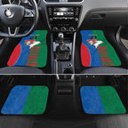 Custom Knights and Rabbitohs Rugby Car Mats Sporty Style