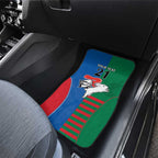 Custom Knights and Rabbitohs Rugby Car Mats Sporty Style