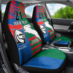 Custom Knights and Rabbitohs Rugby Car Seat Cover Sporty Style