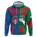 Custom Knights and Rabbitohs Rugby Hoodie Sporty Style