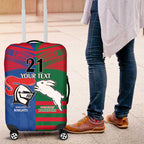 Custom Knights and Rabbitohs Rugby Luggage Cover Sporty Style