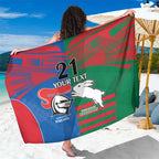 Custom Knights and Rabbitohs Rugby Sarong Sporty Style