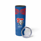 Custom Knights and Rabbitohs Rugby Skinny Tumbler Sporty Style