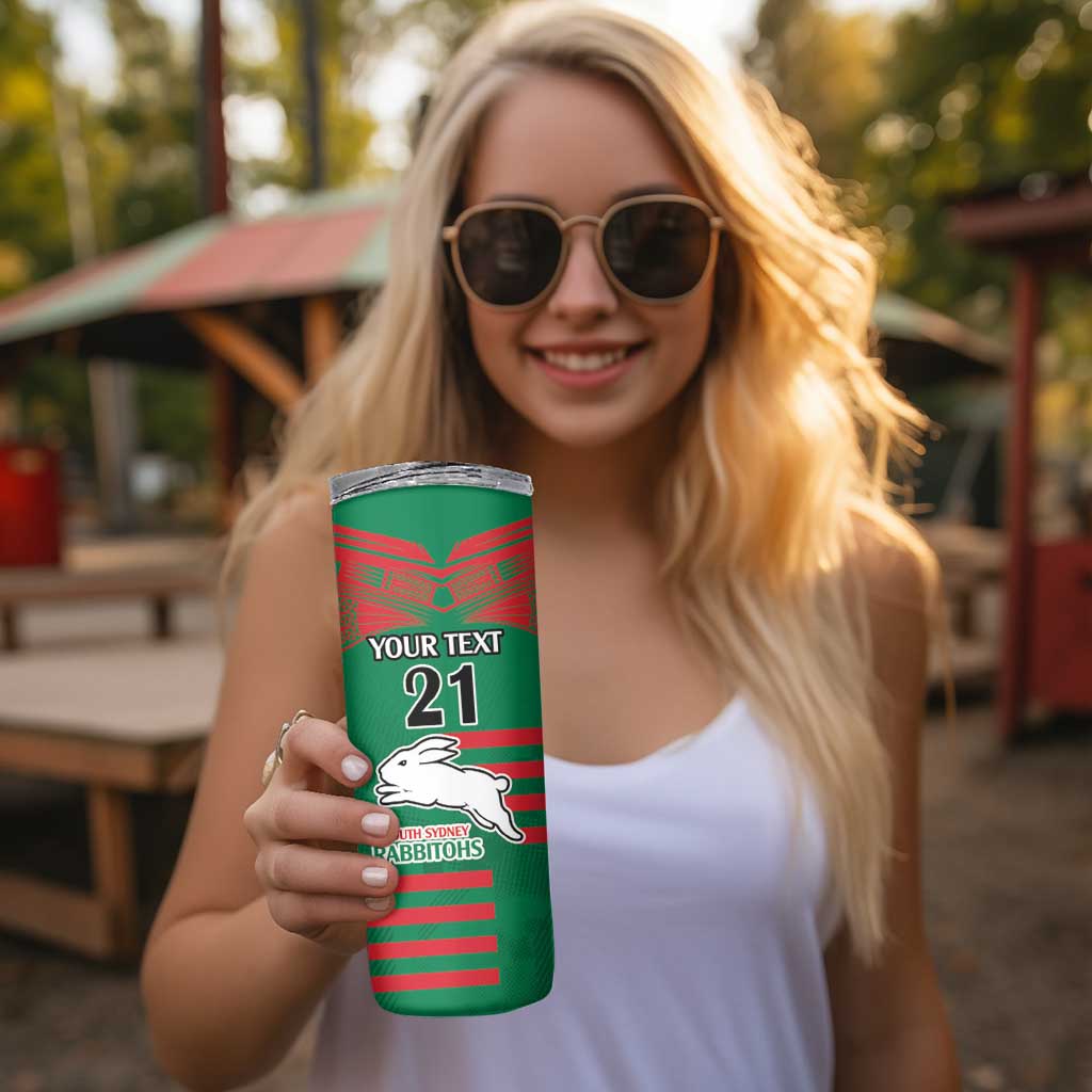 Custom Knights and Rabbitohs Rugby Skinny Tumbler Sporty Style