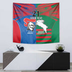 Custom Knights and Rabbitohs Rugby Tapestry Sporty Style