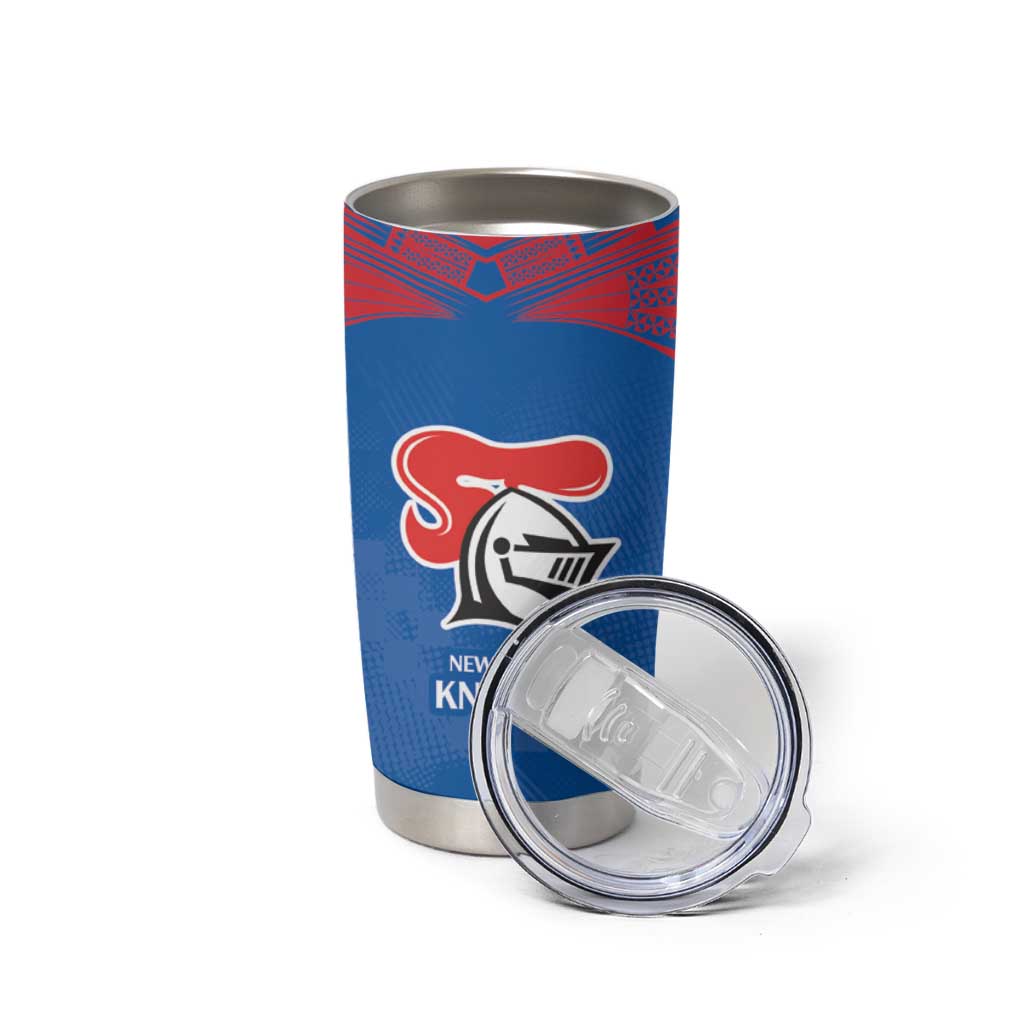 Custom Knights and Rabbitohs Rugby Tumbler Cup Sporty Style
