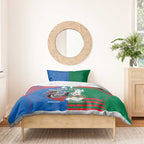 Custom Knights and Rabbitohs Mascot Together Bedding Set