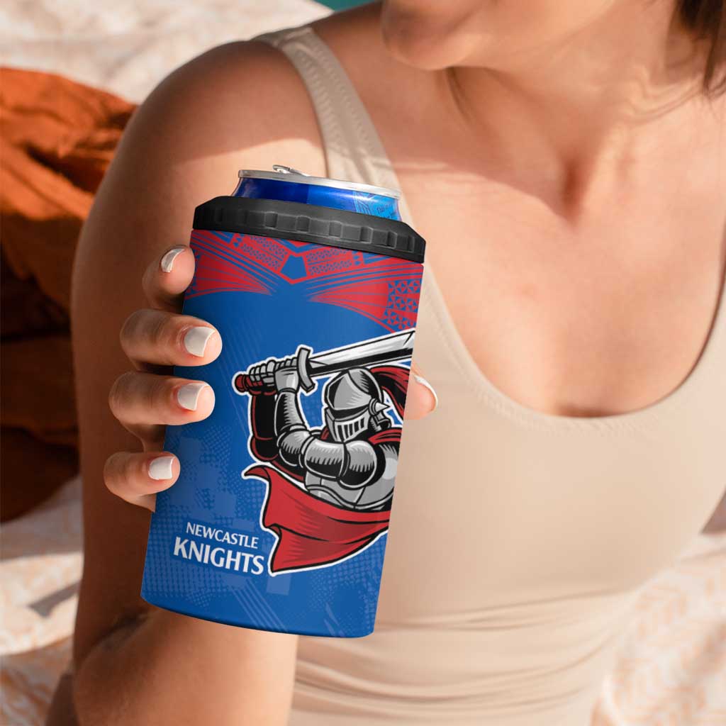 Custom Knights and Rabbitohs Mascot Together 4 in 1 Can Cooler Tumbler