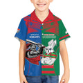 Custom Knights and Rabbitohs Mascot Together Kid Hawaiian Shirt