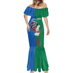 Custom Knights and Rabbitohs Mascot Together Mermaid Dress