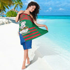 Custom Knights and Rabbitohs Mascot Together Sarong