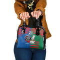 Custom Knights and Rabbitohs Mascot Together Shoulder Handbag