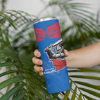 Custom Knights and Rabbitohs Mascot Together Skinny Tumbler