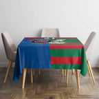 Custom Knights and Rabbitohs Mascot Together Tablecloth