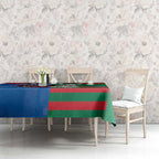 Custom Knights and Rabbitohs Mascot Together Tablecloth