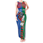 Custom Knights and Rabbitohs Mascot Together Tank Maxi Dress