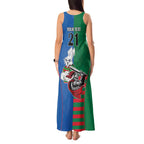 Custom Knights and Rabbitohs Mascot Together Tank Maxi Dress