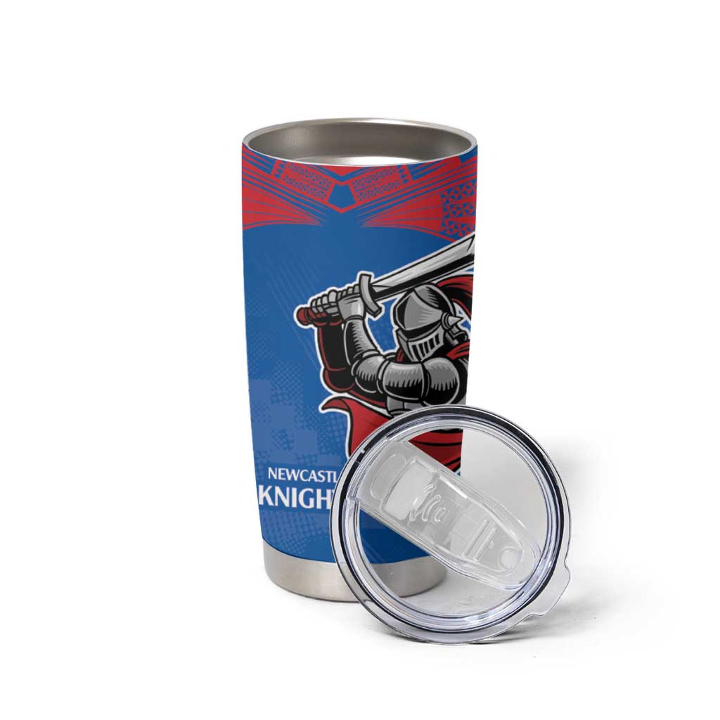 Custom Knights and Rabbitohs Mascot Together Tumbler Cup