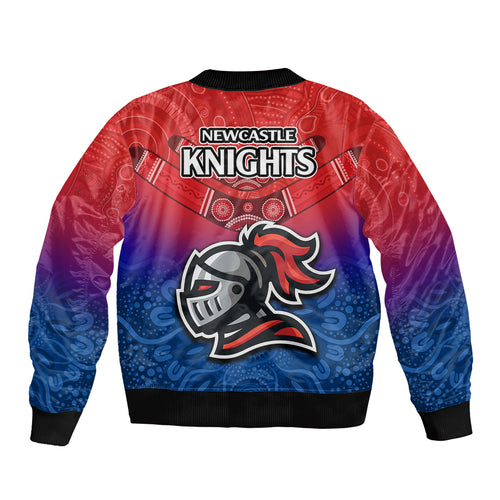 knights-permier-2023-bomber-jacket-nrl-mascot-with-aboriginal