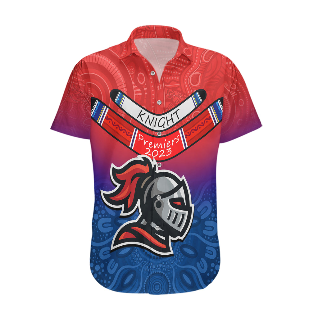knights-permier-2023-hawaiian-shirt-nrl-mascot-with-aboriginal