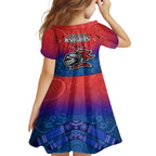 knights-permier-2023-kid-short-sleeve-dress-nrl-mascot-with-aboriginal