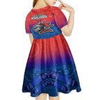 knights-permier-2023-kid-short-sleeve-dress-nrl-mascot-with-aboriginal