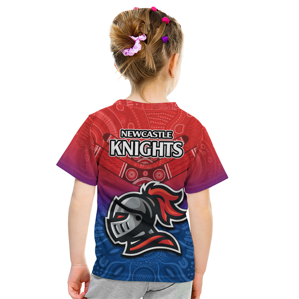 knights-permier-2023-kid-t-shirt-nrl-mascot-with-aboriginal