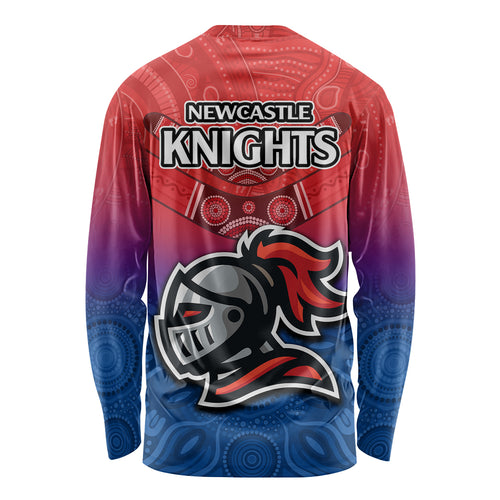knights-permier-2023-long-sleeve-shirt-nrl-mascot-with-aboriginal