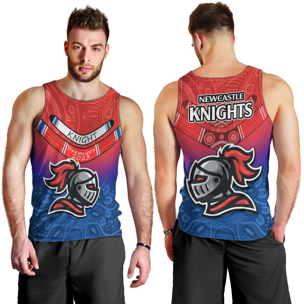 knights-permier-2023-men-tank-top-nrl-mascot-with-aboriginal