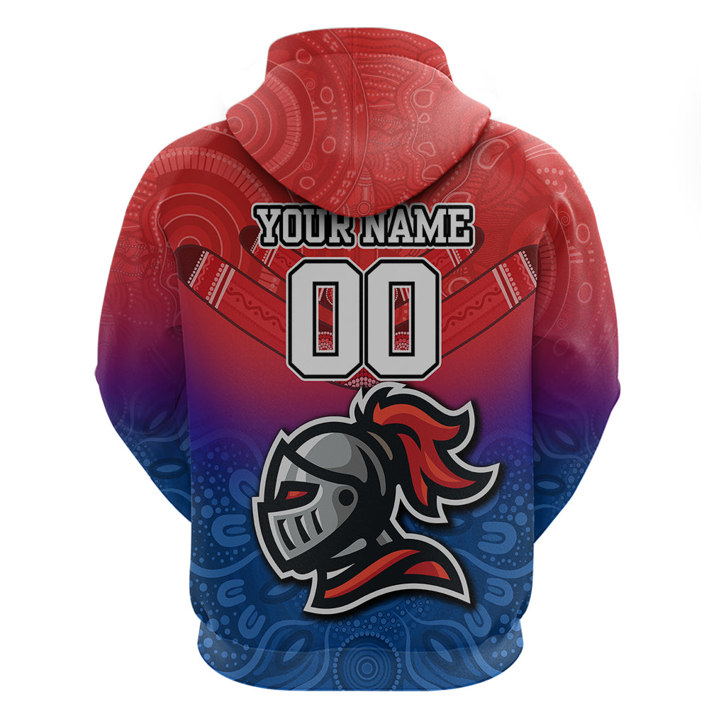custom-knights-permier-2023-hoodie-nrl-mascot-with-aboriginal