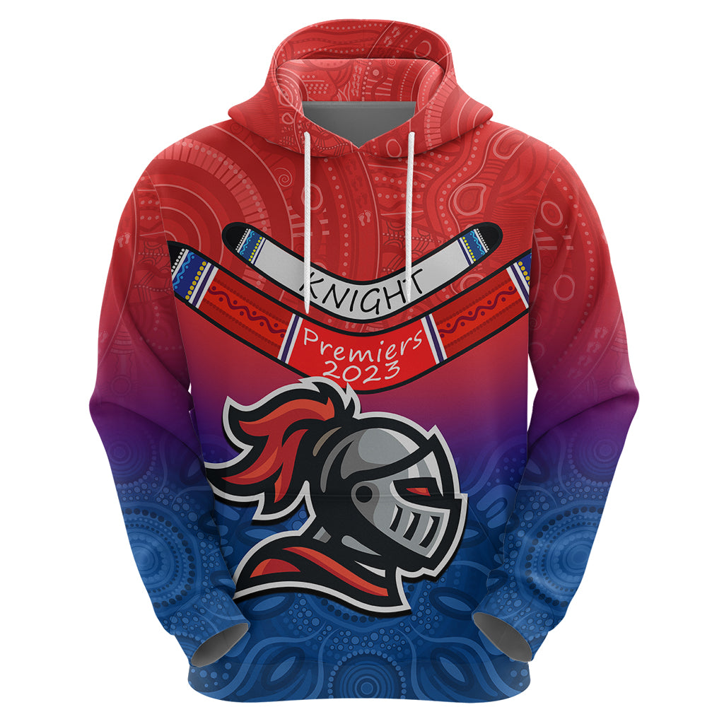 custom-knights-permier-2023-hoodie-nrl-mascot-with-aboriginal
