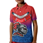 custom-knights-permier-2023-kid-polo-shirt-nrl-mascot-with-aboriginal