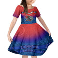 custom-knights-permier-2023-kid-short-sleeve-dress-nrl-mascot-with-aboriginal