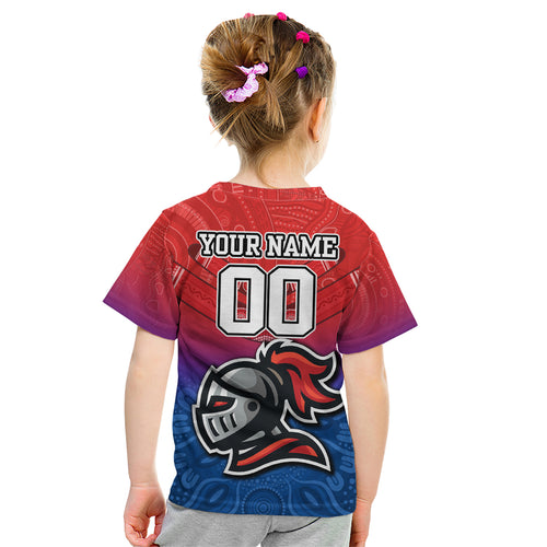 custom-knights-permier-2023-kid-t-shirt-nrl-mascot-with-aboriginal