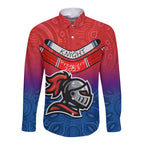 custom-knights-permier-2023-long-sleeve-button-shirt-nrl-mascot-with-aboriginal