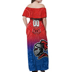 custom-knights-permier-2023-off-shoulder-maxi-dress-nrl-mascot-with-aboriginal